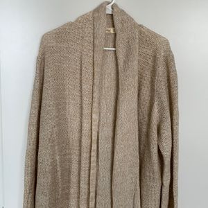 Brown/Tan Faded Glory Cardigan